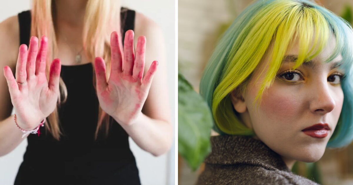 Remove Hair Dye from Skin