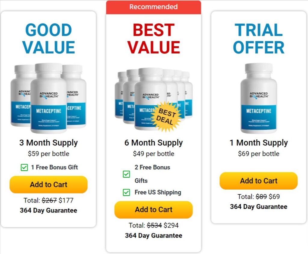 Metaceptine price