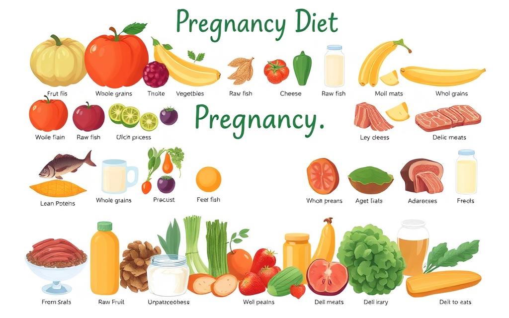 foods pregnant women should avoid in the first trimester