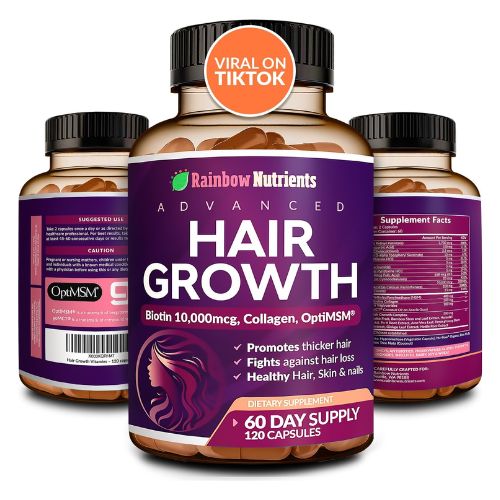 Rainbow Nutrients Best Supplement for Hair Growth