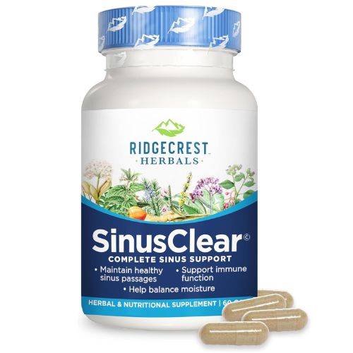 RidgeCrest Herbals Best Supplements for Sinusitis