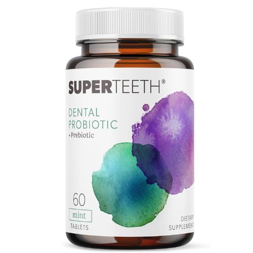 SUPER TEETH Probiotic supplements for teeth whitening