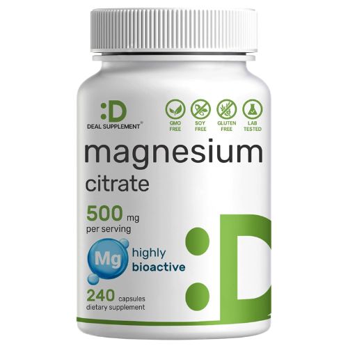 DEAL SUPPLEMENT magnesium citrate supplements