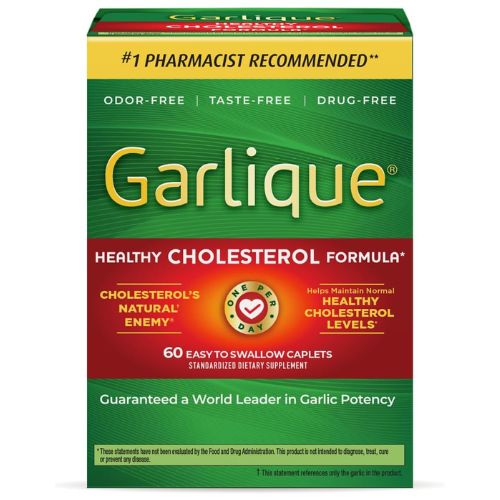 Garlique cholesterol lowering supplements