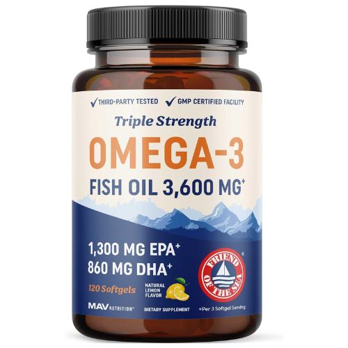 MAV NUTRITION fish oil supplements