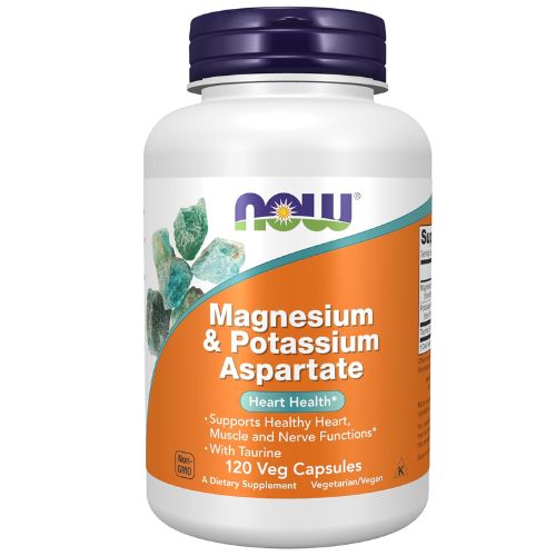 NOW Foods magnesium potassium supplements