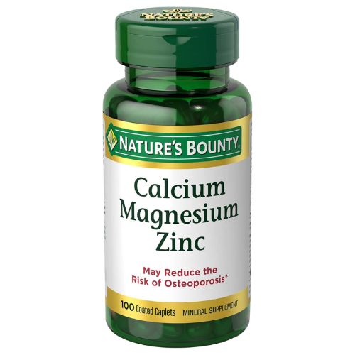 Nature's Bounty zinc magnesium supplements
