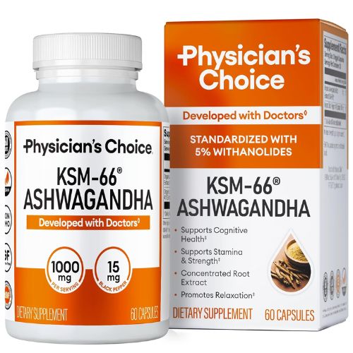 Physician's CHOICE Best Ashwagandha Supplements