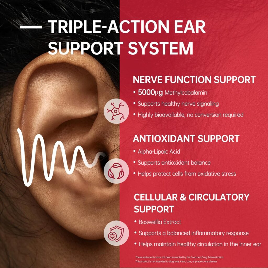 Benefits of Purmeo Tinnitus Relief Ear Health Support Formula