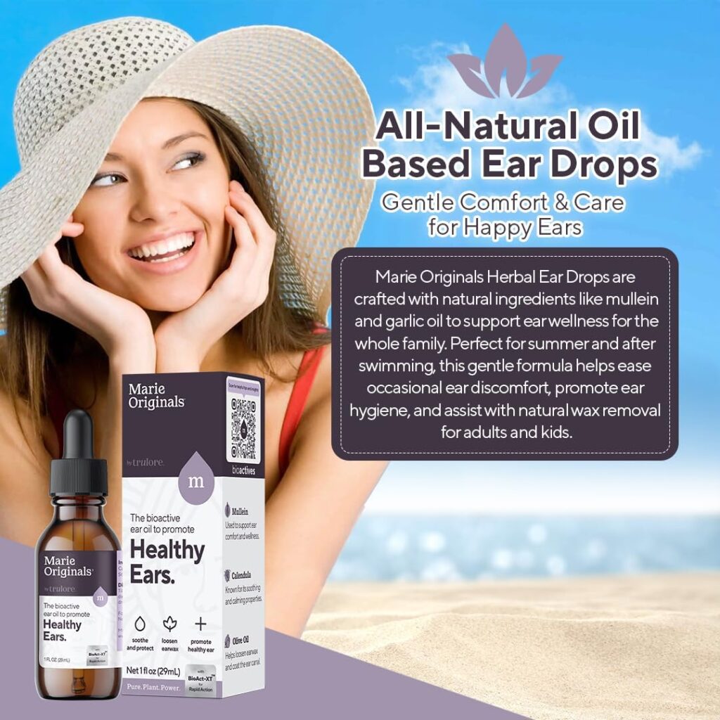 How Marie Originals Natural Ear Oil Drops Work
