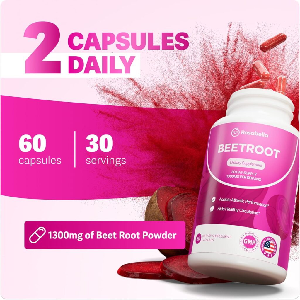 How Rosabella Organic Beet Root Capsules Work