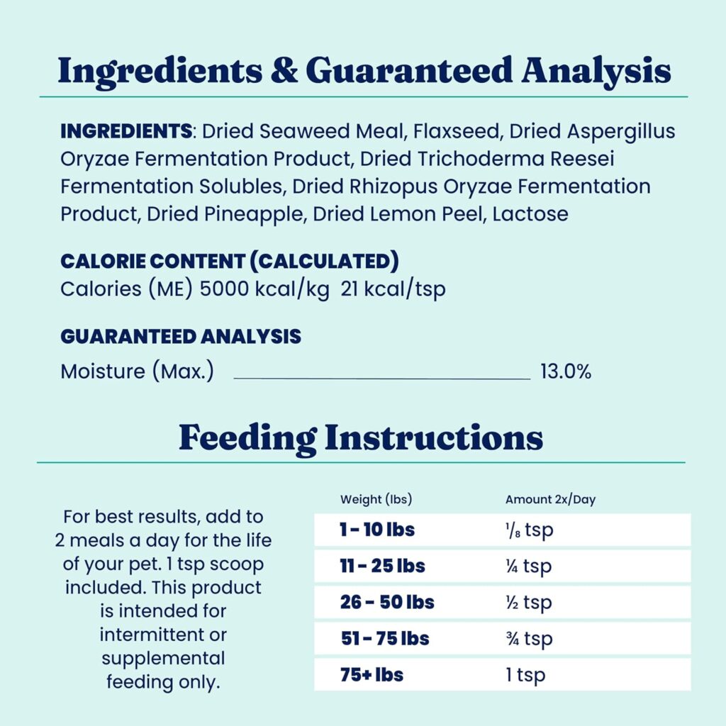 How to Use Solid Gold Dog & Cat Multivitamin Powder