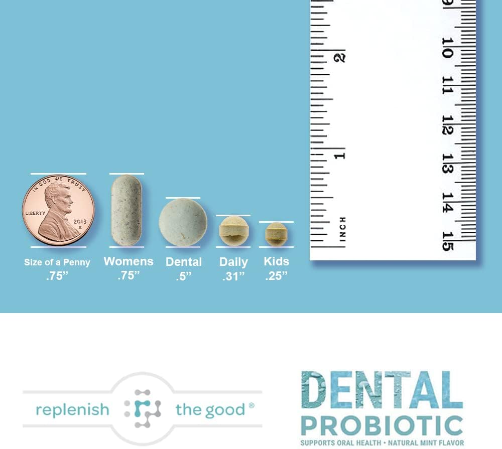 Key Ingredients in Replenish Dental Oral Probiotic Supplements