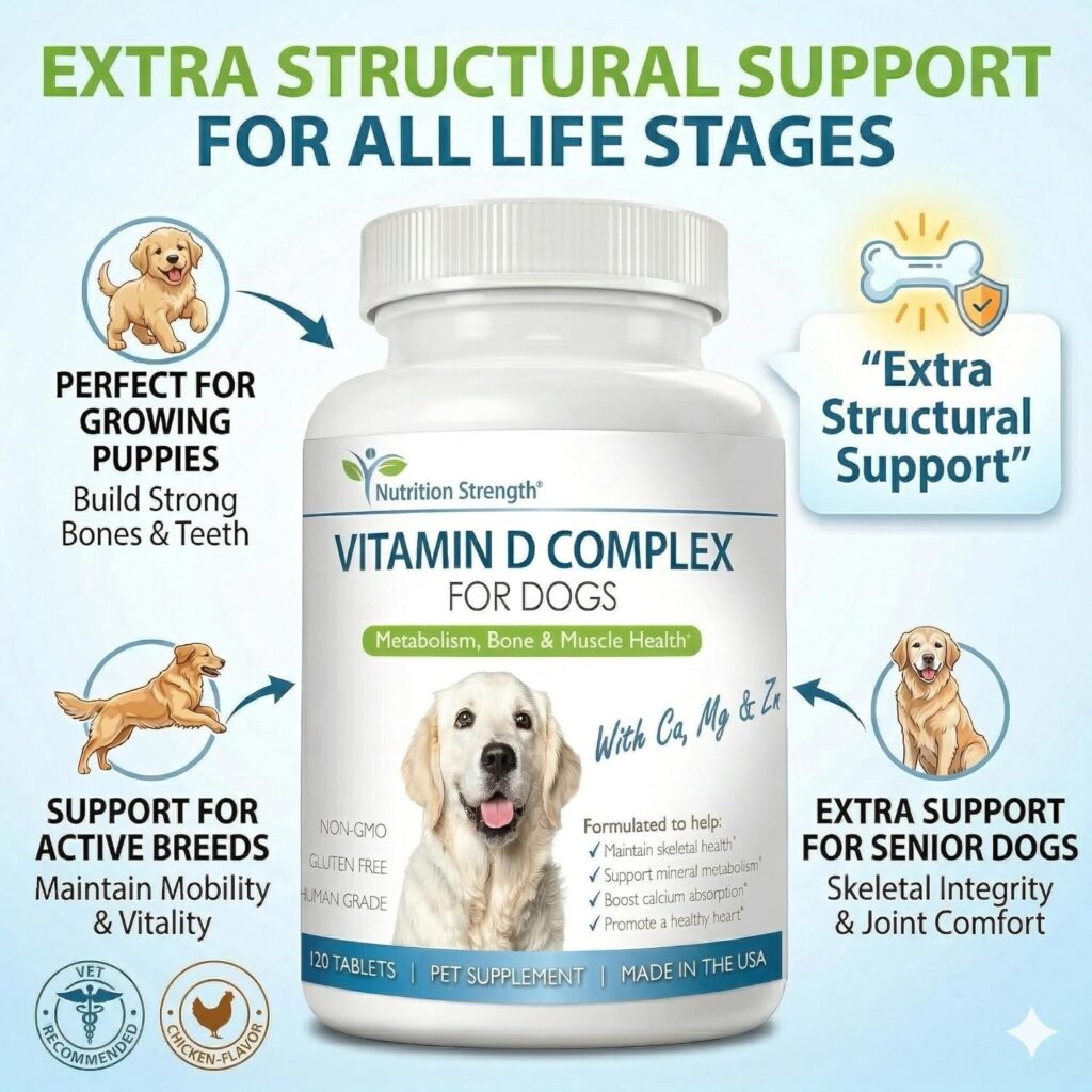 Who Should Use Vitamin D Complex for Dogs