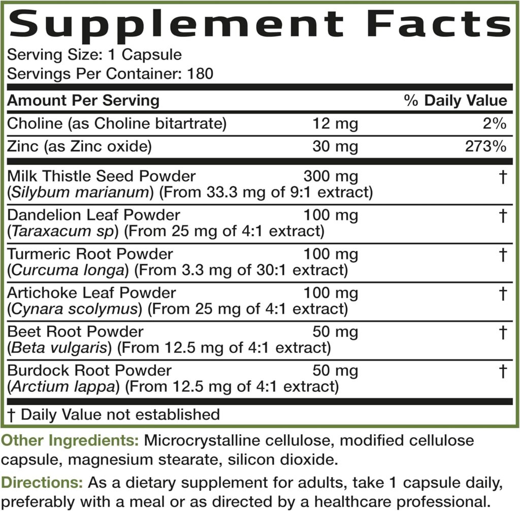 Comparison With Basic Liver Supplements