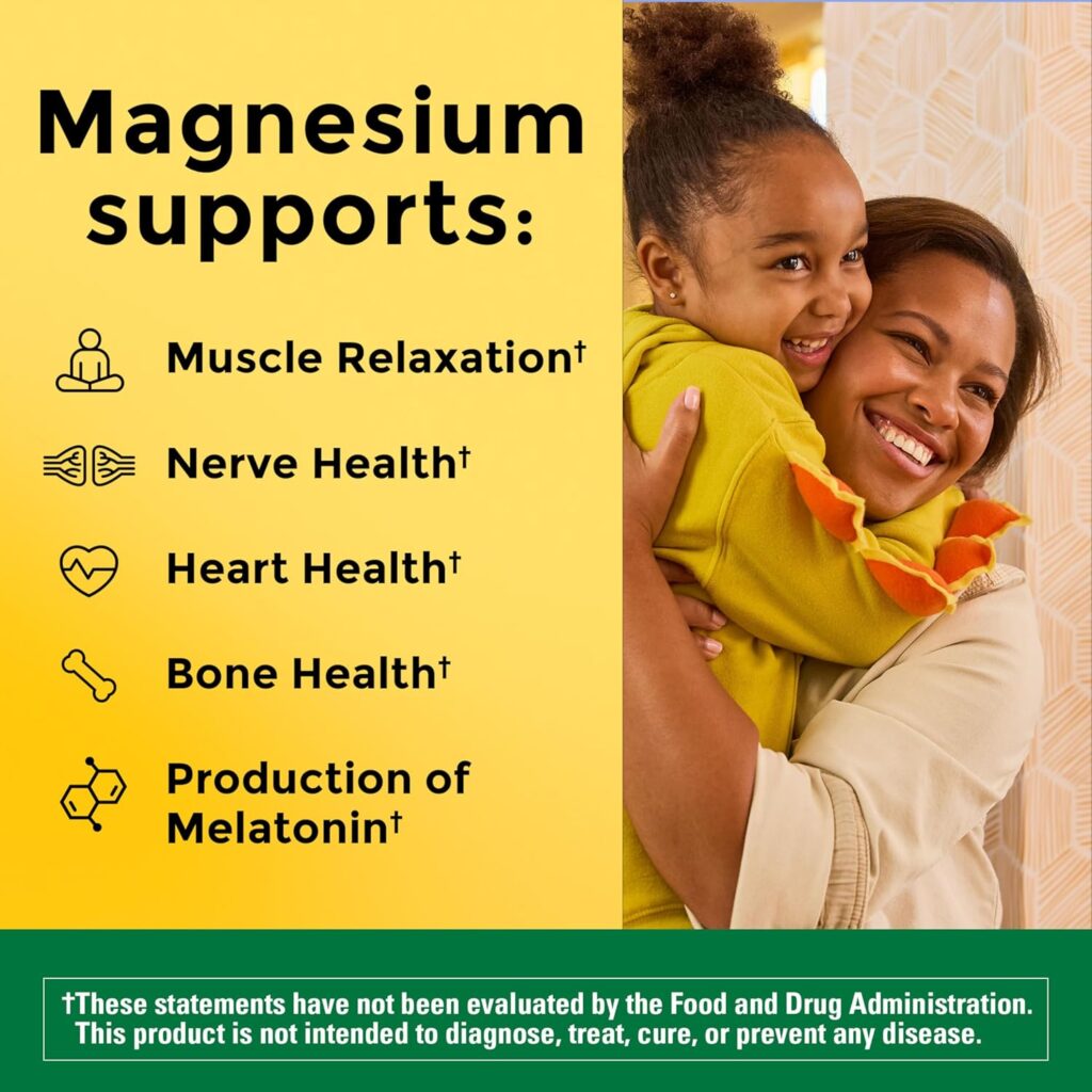 How Nature Made Magnesium Supplement for Muscle Works