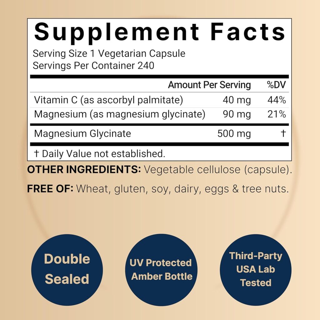 How NatureBell Pure Magnesium Glycinate Supplement Works