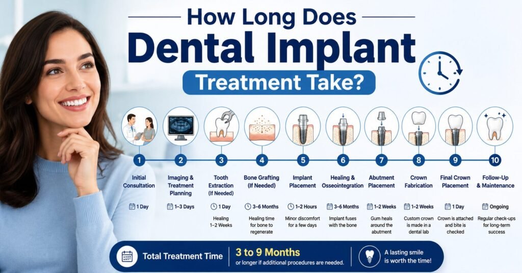How Long Does Dental Implant Treatment Take
