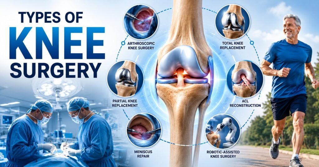 Types of Knee Replacement Surgery