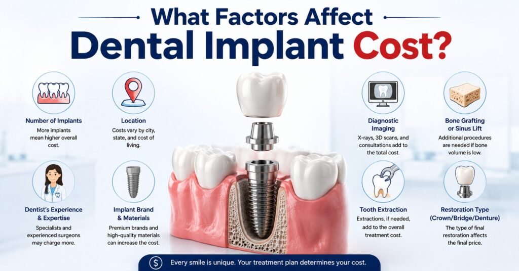 What Factors Affect Dental Implant Cost
